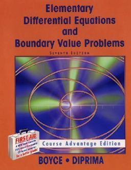 Elementary Differential Equations and Boundary Value Problems