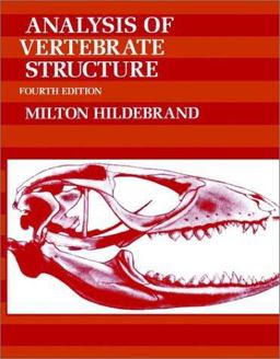 Analysis of Vertebrate Structure 4th 9780471308232 Front Cover