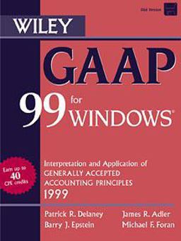 GAAP 99 for Windows
