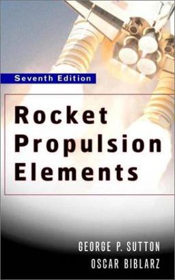 Rocket Propulsion Elements 7th 9780471326427 Front Cover