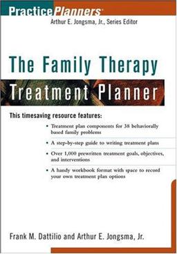 Family Therapy Treatment Planner  9780471347682 Front Cover