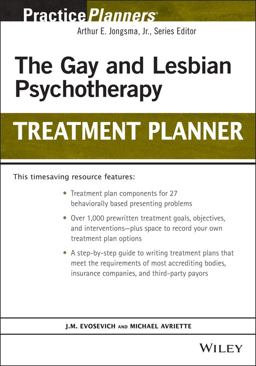 Gay and Lesbian Psychotherapy Treatment Planner  9780471350804 Front Cover