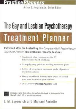 Gay and Lesbian Psychotherapy Treatment Planner  9780471350811 Front Cover