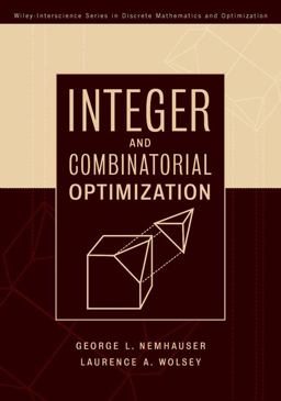 Integer and Combinatorial Optimization  9780471359432 Front Cover