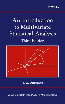 Introduction to Multivariate Statistical Analysis 3rd 9780471360919 Front Cover