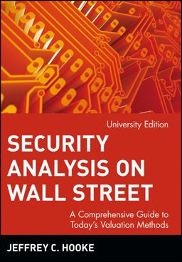 Security Analysis on Wall Street A Comprehensive Guide to Today's Valuation Methods  9780471362470 Front Cover
