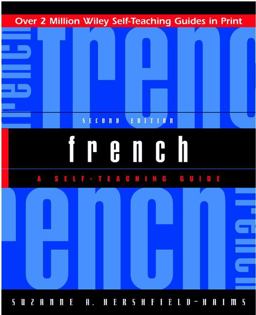 French A Self-Teaching Guide 2nd 9780471369585 Front Cover