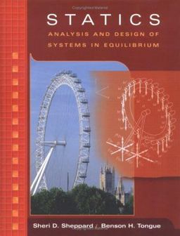 Statics Analysis and Design of Systems in Equilibrium  9780471372998 Front Cover