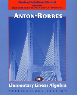 Elementary Linear Algebra