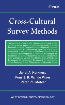 Cross-Cultural Survey Methods  9780471385264 Front Cover