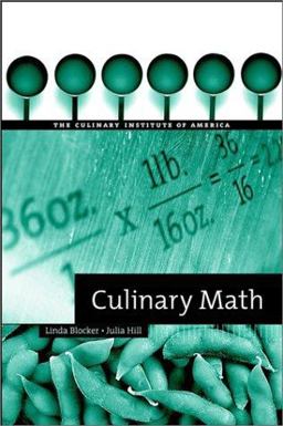 Culinary Math  9780471387404 Front Cover