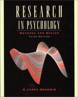Research in Psychology Methods and Design 3rd 9780471398615 Front Cover