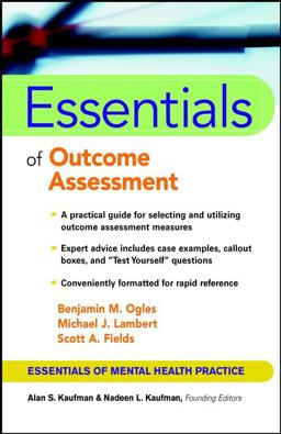 Essentials of Outcome Assessment  9780471419983 Front Cover