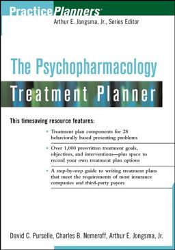 Psychopharmacology Treatment Planner  9780471433224 Front Cover