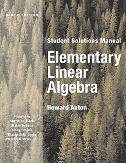 Elementary Linear Algebra