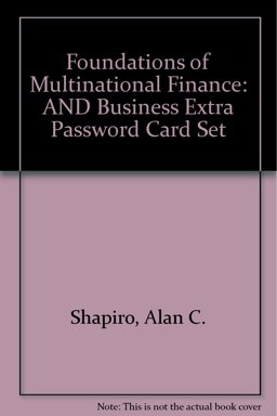 Foundations of Multinational Finance