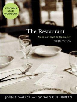 Restaurant From Concept to Operation 3rd 2000 9780471442462 Front Cover