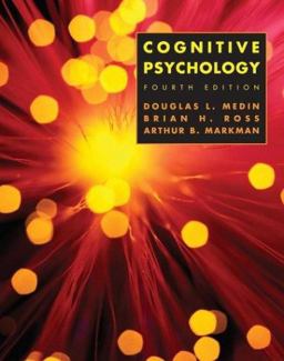 Cognitive Psychology 4th 9780471458203 Front Cover