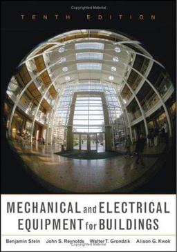Mechanical and Electrical Equipment for Buildings 10th 9780471465911 Front Cover