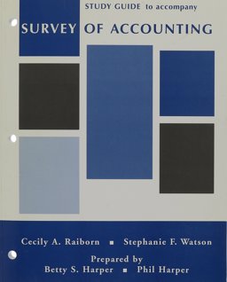 Survey of Accounting, Study Guide