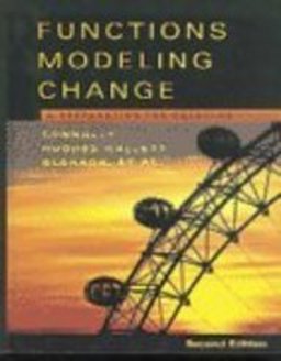 Functions Modeling Change Precalculus