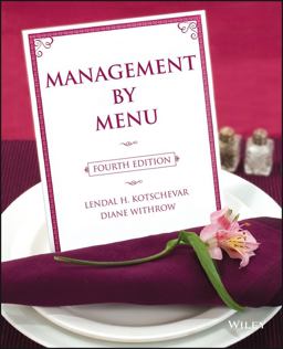 Management by Menu 4th 9780471475774 Front Cover
