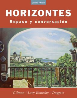 Horizontes Repaso y Conversaciï¿½n 5th 9780471476009 Front Cover