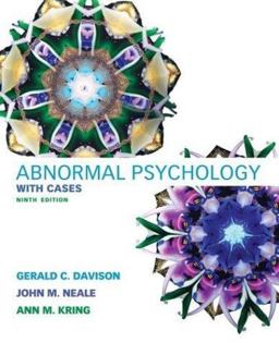 Abnormal Psychology, with Cases