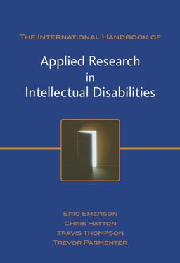 International Handbook of Applied Research in Intellectual Disabilities International Handbook of Applied Research in Intellectual Disabilities