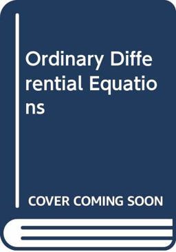 Ordinary Differential Equations Ordinary Differential Equations