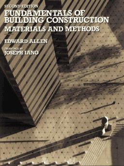 Cover art for Fundamentals of Building Construction: Materials and Methods, 2nd Edition