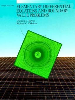 Elementary Differential Equations and Boundary Value Problems