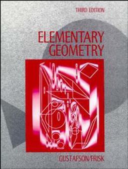 Elementary Geometry 3rd 9780471510024 Front Cover