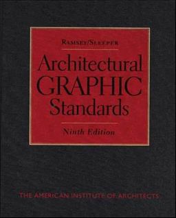 Architectural Graphic Standards 9th 9780471533696 Front Cover