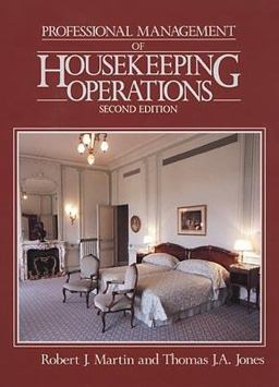 Professional Management of Housekeeping Operations 2nd 9780471547792 Front Cover