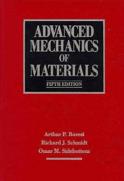 Advanced Mechanics of Materials 5th 9780471551577 Front Cover