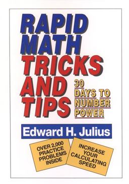 Rapid Math Tricks and Tips 30 Days to Number Power  9780471575634 Front Cover