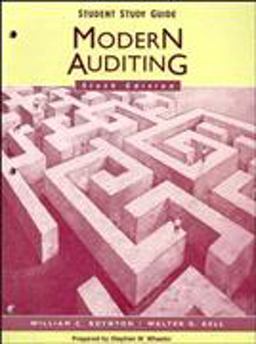 Modern Auditing Student, Study Guide
