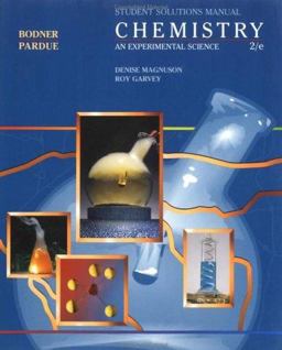 Chemistry, Solutions Manual