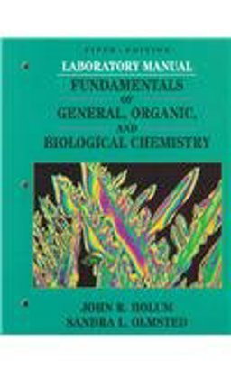 Fundamentals of General, Organic, and Biological Chemistry