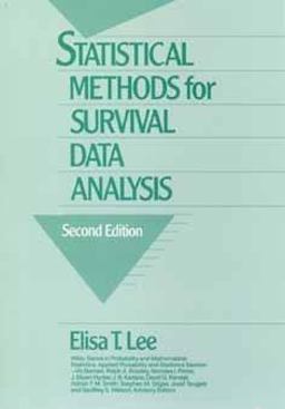 Statistical Methods for Survival Data Analysis 2nd 9780471615927 Front Cover