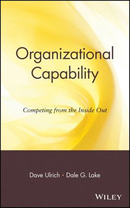 Organizational Capability Organizational Capability