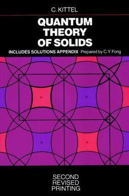 Quantum Theory of Solids 2nd 9780471624127 Front Cover