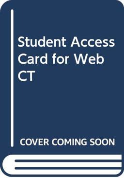 Student Access Card for WebCT