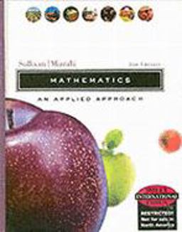Mathematics: an Applied Approach, Eighth Edition, International Edition