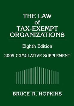 The Law of Tax-Exempt Organizations