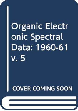 Organic Electronic Spectral Data