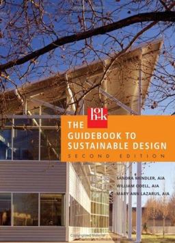 HOK Guidebook to Sustainable Design 2nd 9780471696131 Front Cover