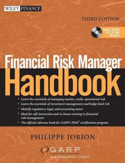 Financial Risk Manager Handbook 3rd 9780471706298 Front Cover