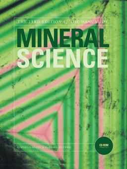 Manual of Mineral Science 23rd 9780471721574 Front Cover